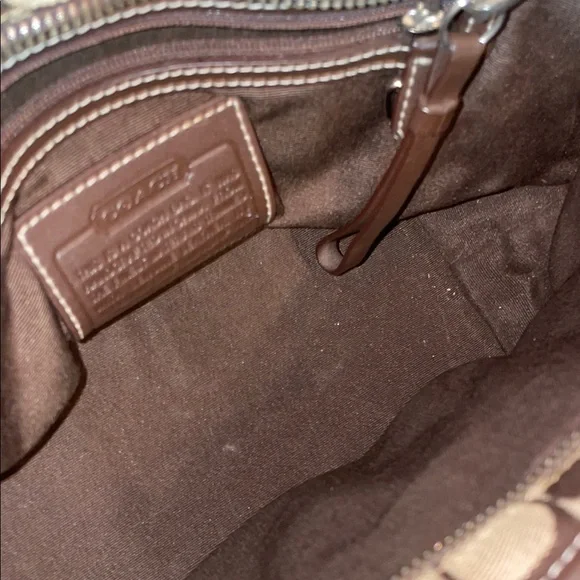 Coach Signature Tote Bag - Picture 4 of 8